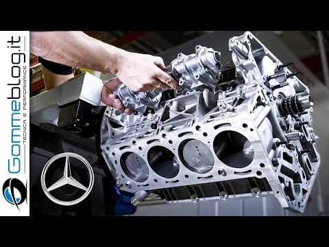 Mercedes ENGINE 🚘 CAR and SUV Factory PRODUCTION