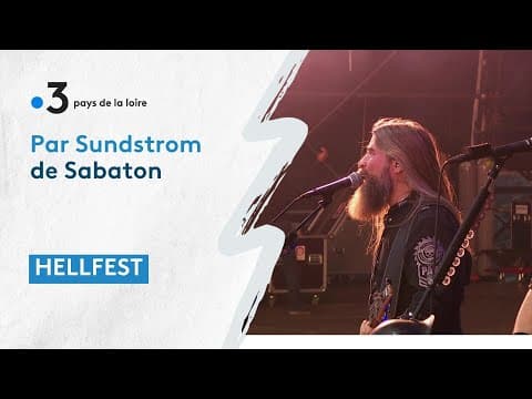 Hellfest 2022 : Par Sundstrom de Sabaton