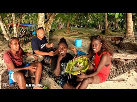 Our youth end year picnic | Nusapate Island | Roviana Lagoon Solomon Islands