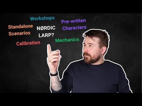 What even is Nordic Larp? (Halfdan)