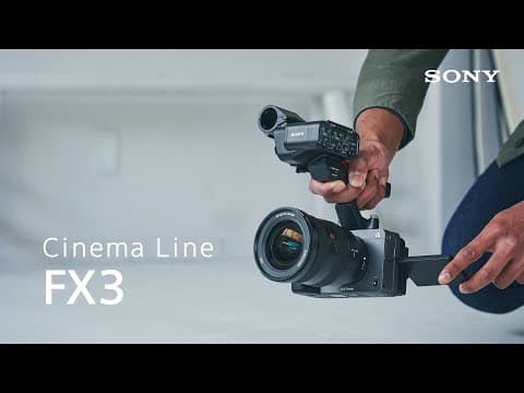 Sony FX3 Product Features | Sony Cinema Line