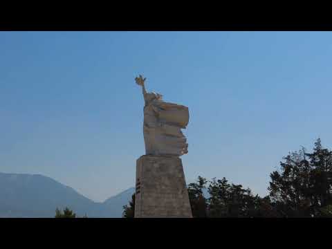 Mother of Albania (Nëna Shqipëri), statue overlooking Tirana