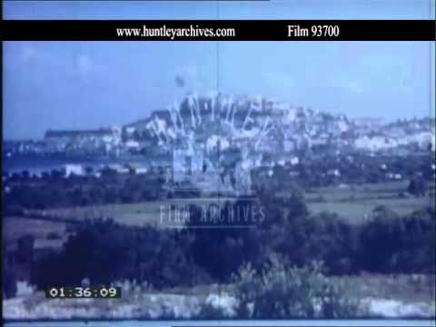 Ibiza, 1950's. Archive film 93700