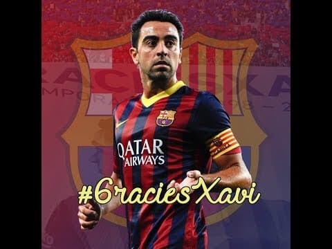 TRIBUTE XAVI HERNANDEZ