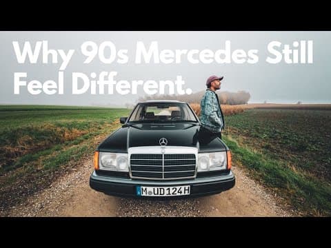 Why the Mercedes W124 Still Feels Special Inside and Out, 35 Years later!