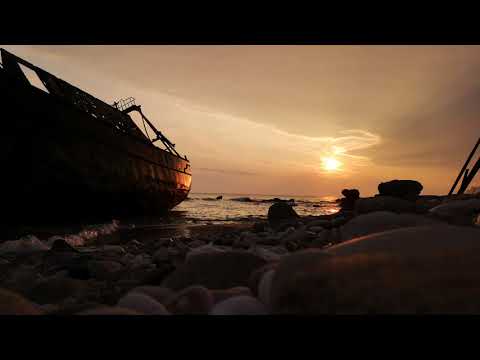 Beautiful sunset @Corfu Agios Gordios