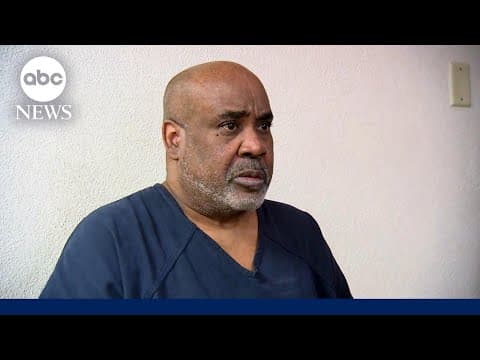 The accused gives a jailhouse interview to ABC News