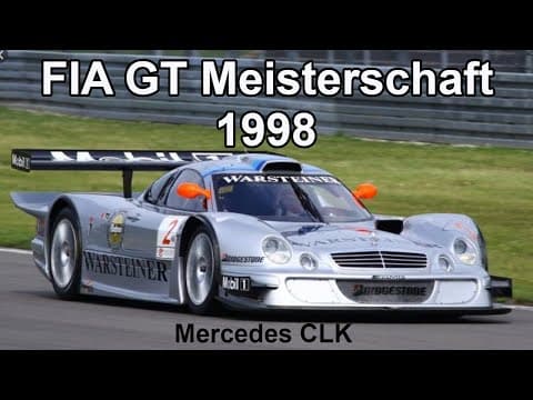 Mercedes CLK, FIA GT Meister 1998