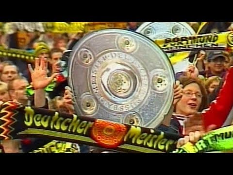 Bundesliga title 2001-02 - title clinched