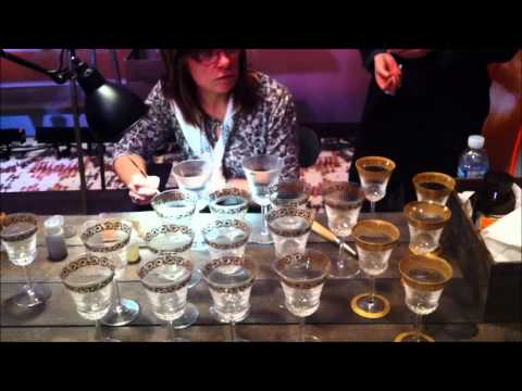 Hermès artisans making Hermès glassware and bracelets.