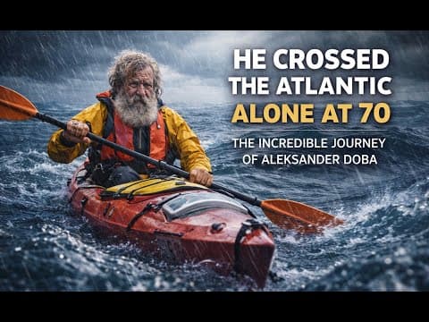 He Crossed the Atlantic Alone at 70 | The Incredible Journey of Aleksander Doba