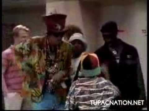 Digital Underground and Tupac on a network sitcom