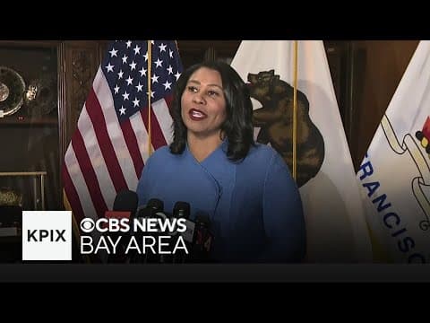 London Breed concedes the mayoral race at City Hall