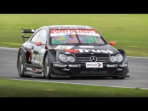 2002 Mercedes-Benz CLK DTM (C209): Sound, Accelerations & Fly Bys!