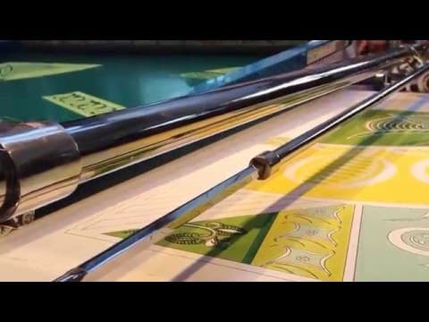 How Hermès silk scarves are made