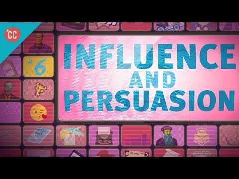 Influence and persuasion in the media