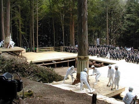 Misoma Hajime Sai: Felling the Sacred Trees in Kiso