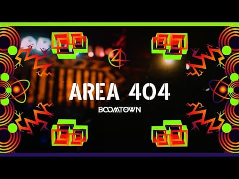 Let the new world begin... Welcome to Area 404! | Boomtown Festival 2023 District Announcements
