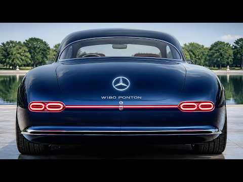 Germany Just Brought Back a Legend — 2026 Mercedes W180 Ponton First Look!