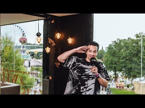 Laidback Luke at the One World Radio studio | Tomorrowland Belgium 2024