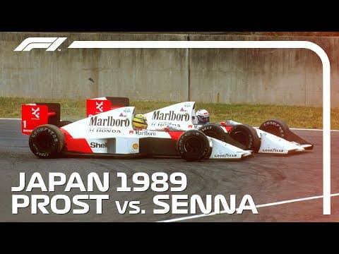Ayrton Senna and Alain Prost's Championship Decider