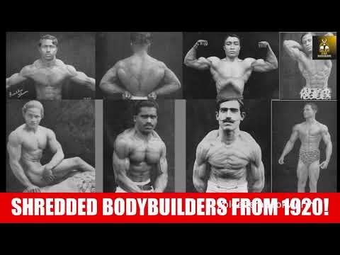 INDIAN BODYBUILDERS OF THE 1920-30s WERE CRAZY JACKED AND SHREDDED!