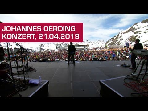 Das war ... Johannes Oerding beim top of the mountain concert auf der Ischgler Idalp