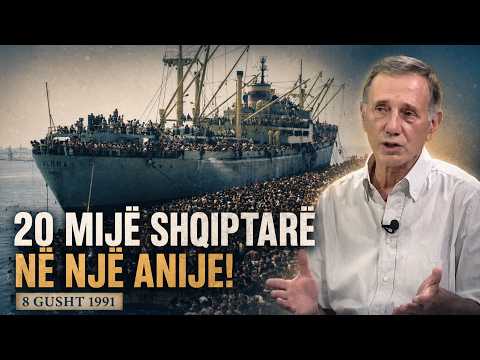 20 mijë shqiptarë në një anije! Kështu e kujton ish-kapiteni i "Vlorës" ditën e 8 gushtit 1991
