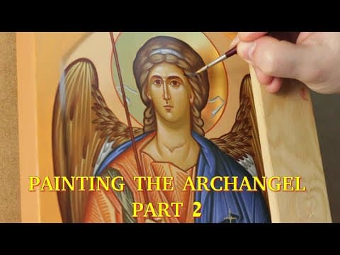 Writing an Icon of Michael: Gold, Face and Body