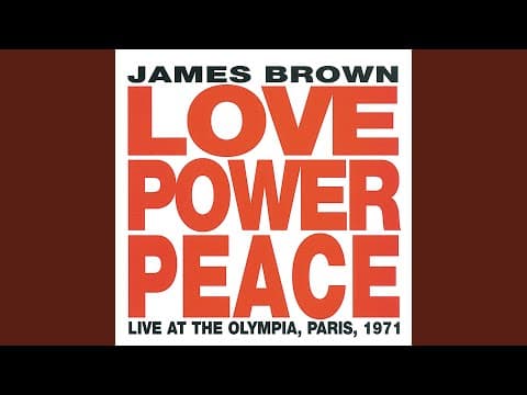 Sex Machine (Live At The Olympia, Paris / 1971)