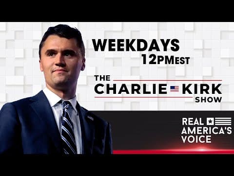 The Charlie Kirk Show television broadcast, 17 July 2025
