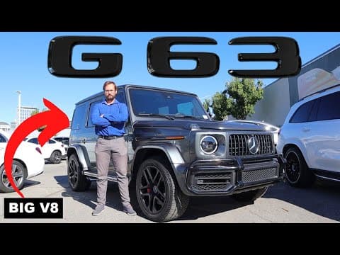 Driving the 2024 Mercedes-AMG G63