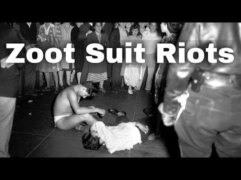 Zoot Suit Riots erupt, 3 June 1943
