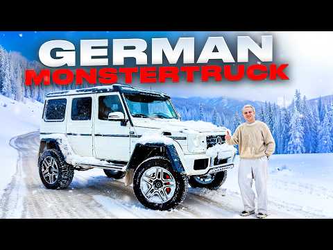 Testing the G500 4x4 squared in deep snow