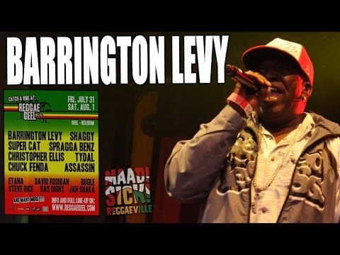 Barrington Levy - Intro / My Woman @ Reggae Geel 2015