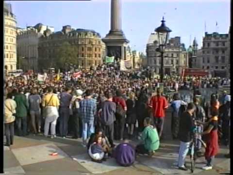 Anti-Criminal Justice Bill Rally, Summer 1994