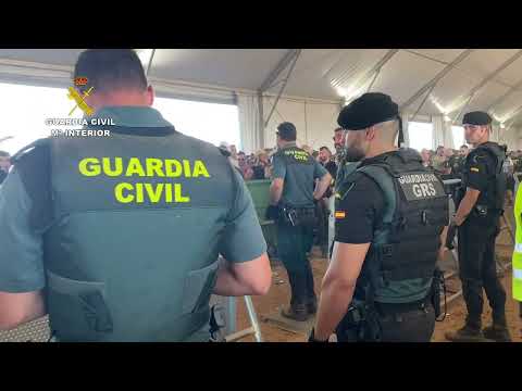 Operación policial en el Monegros Desert Festival