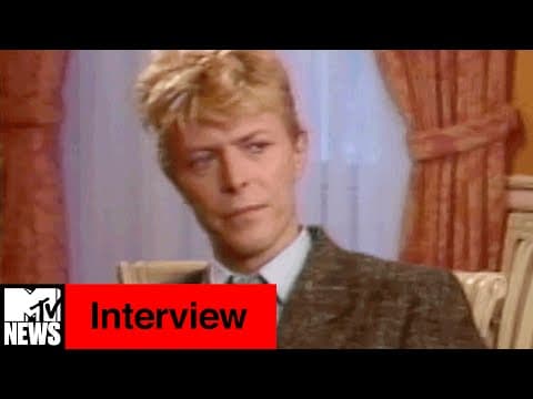 David Bowie challenges MTV over Black artists, 1983