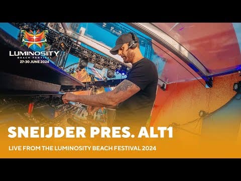 Sneijder pres. ALT1 live at Luminosity Beach Festival 2024 #LBF24