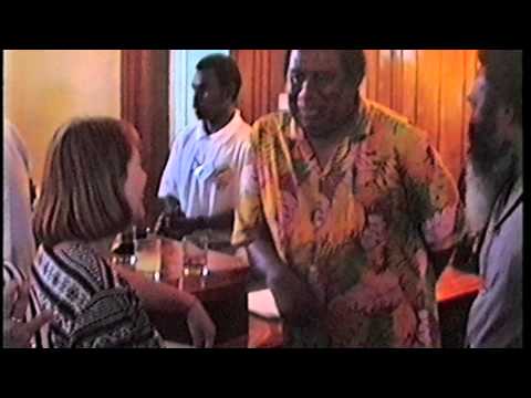 Honiara gathering for the departing Australian High Commissioner, 1994