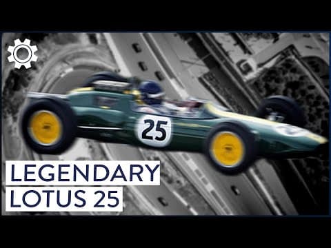 How The Lotus 25 Revolutionised British Formula One