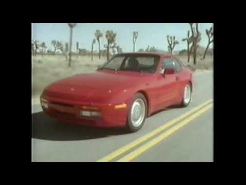 Porsche 944 vintage TV commercials from the 1980's