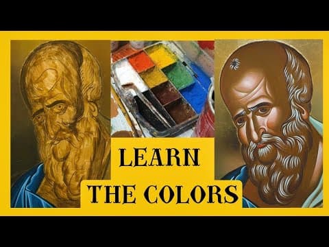 From Proplasmos to Psimithies: Byzantine Icon Technique