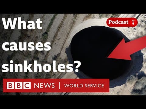 The science behind giant sinkholes