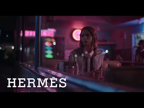 The girl with the black bag | Hermès ​