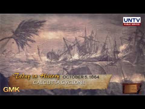 The 1864 Calcutta cyclone