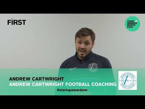 Andrew Cartwright, founder of Andrew Cartwright Football Coaching - Pitch