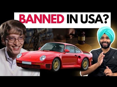 Bill Gates Paid Millions For This BANNED Porsche
