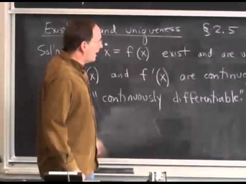 MAE5790-2 One dimensional Systems