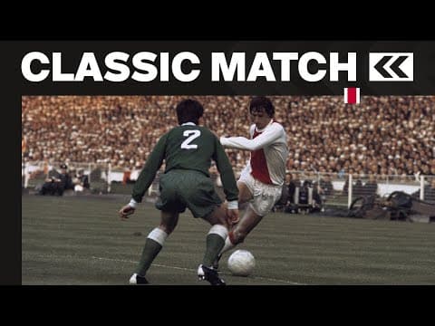 Ajax win their first European Cup